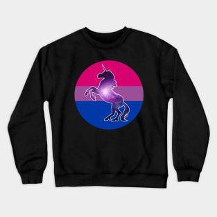 Bisexual Unicorn Crewneck Sweatshirt